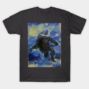 Drizzt Do'Urden Forgotten Realms Starry Night T-Shirt